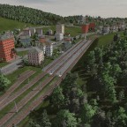 Der Bahnhof von Hubersdorf in den 90ern.