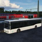 Wagen 998 von Wagenhäuser Erlebnisreisen und RE54 am Bahnhof Hassfurt