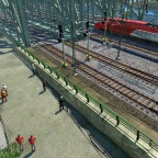 Mit dem Thalys über den Rhein