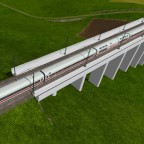 Betonbrücke für Neubaustrecken (Beta)