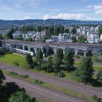 Gäubahn Überwerfung am Nordbahnhof