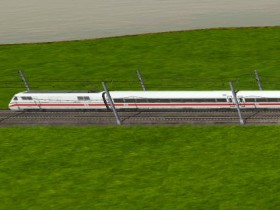 ICE1 auf Testfahrt