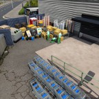 ALDI/Covid-19 Testing Station. // ALDI/Covid-19 Teststation.