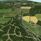 Blick in Richtung "Zwiglasberg"
