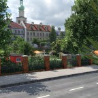 Von der Unteren Grabenstrasse her...