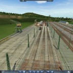 Aufbau Test Abrollhügel Ankunft
