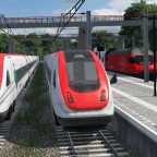 Meeting of the Trains