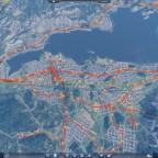 Lake Biwa rail network