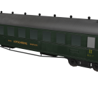 C4ü sächsischer D-Zug Wagen