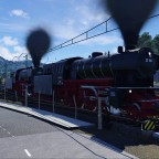 BR 23 zieht 250 m Güterzug (1.12.2023) #2