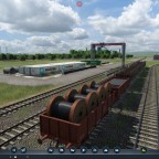 Alter Güterbahnhof mit Umschlagplatz @Altenwerder