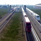 Regiozug, Thalys und ICE 1 zusammen im Bahnhof