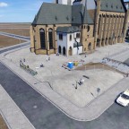 Thomas-Kirche und Umgebung