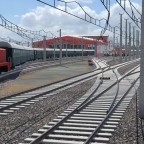 Verschub in Rentweinsdorf - alte Wagen werden zur Modernisierung abgeholt - 11.12.1980