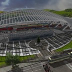 Blick auf den Bahnhof