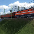 Swedish Express on the bridge