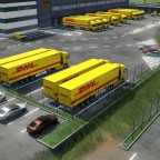 DHL Lagerhalle