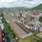 Das neue Streckenstück (Bondy - Canteleu)