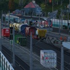 Eine Langsamfahrstelle (Schönbau)