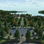 Rheintal Map - Insel Rheinau