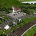 Kirche mit Friedhof 1