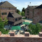 Spätsommer im Burg-Café
