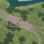 Güterbahnhof Rohbau - Draufsicht