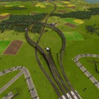 Hannover Ausfahrt Richtung Süden.