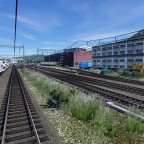 Südeinfahrt Bahnhof Thun