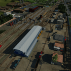 Güterbahnhof Nahaufnahme