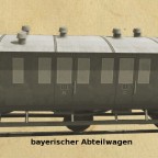 bayrisches Abteilwagenset