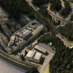 Wasserkraftwerk / Staumauer