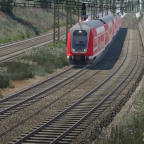 Impressionen an den Einfahrtsgleisen zum HBf Vögele