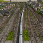 Gleisvorfeld Donauwörth Richtung Kempten