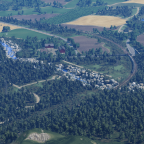 Die Hauptstrecke Richtung Meckenheim
