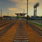 Auf dem Weg zum Güterbahnhof