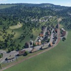 Übersicht Schmalspurbahn Binsdorf