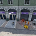 Working in the city. // Arbeiten in der Stadt