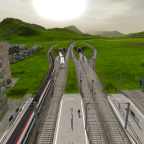 Bahnhofvorfeld von Ilford