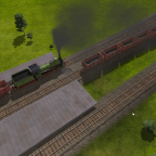 1904| Abfahrt aus Güterbahnhof