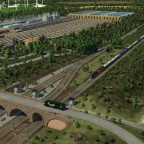 Prignitz - Einfahrt zum Umschlagbahnhof Gülitz-Reetz