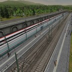 Durchfahrt des ICN