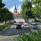 Leuen Parkplatz
