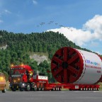 Tunnel Boring Machine transportation