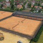 Dorf mit Sportangebot