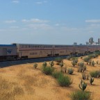 EMD F40 PH  and Superliner - Amtrak Phase IV