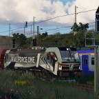 Rail Force One Lok mit Gesicht :)