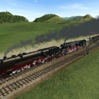 Erzug mit Br 41, Br 43 und nachgeschoben von BBÖ 81