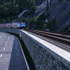 Bahnland Bayern 111 zieht einen RE 3