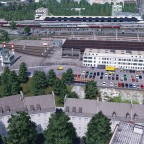 Bahnof Kempten mit Blick auf das Bw2